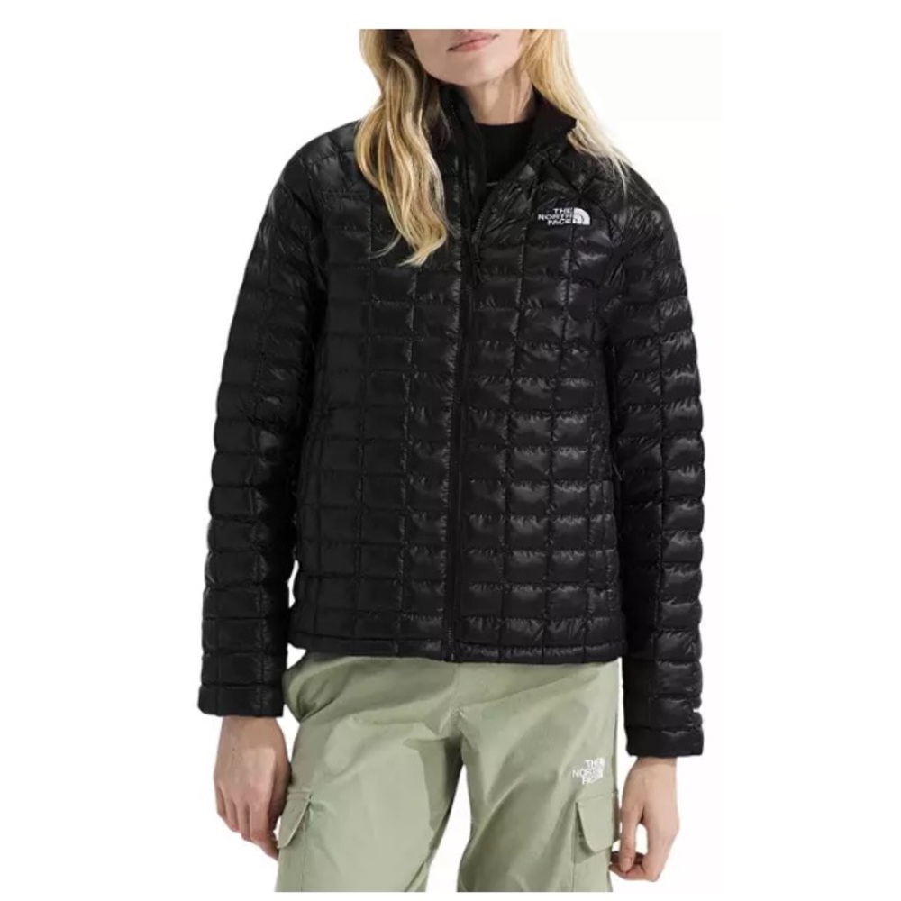 The North Face NWT black Thermoball jacket quilted puffer size Large